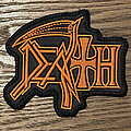 Death - Patch - Death - Orange Logo