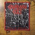 Caveman Cult - Patch - Caveman Cult - Blood and extinction, woven patch