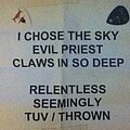 Death Angel - Other Collectable - Death Angel setlist + guitar picks