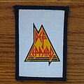 Def Leppard - Patch - DEF LEPPARD red yellow black logo PATCH