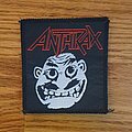 Anthrax - Patch - ANTHRAX not man mosh head PATCH