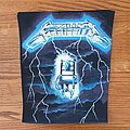 Metallica - Patch - METALLICA ride the lightning BACK PATCH