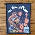 Metallica - Patch - METALLICA damaged justice band pic PATCH