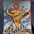 Pizza Death - Patch - Pizza Death Backpatch red border