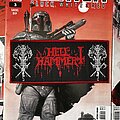 Hellhammer - Patch - Hellhammer - Only Death is Real woven patch red border