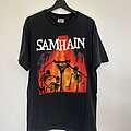 Samhain - TShirt or Longsleeve - 1990 Samhain November coming fire T-Shirt
