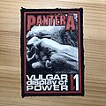 Pantera - Patch - Pantera Vulgar Displayer of Power rubber patch