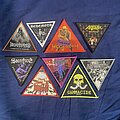 Megadeth - Patch - Megadeth Triangle Shaped Patches EBay Auction
