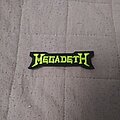 Megadeth - Patch - Megadeth band logo patch
