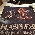 Blasphemy - Other Collectable - Blasphemy - Gods of War album cover flag