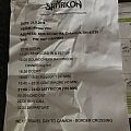 Satyricon - Other Collectable - Satyricon daysheet