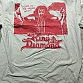 King Diamond - TShirt or Longsleeve - King Diamond medium T-shirt (sand colored)