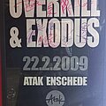 Overkill - Other Collectable - Overkill Signed Tour Poster