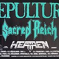 Sepultura - Other Collectable - !!! WANTED !!!Sepultura Tour Poster