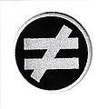 Boyd Rice - Patch - Boyd Rice Embroidered logo black and white