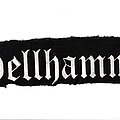 Hellhammer - Patch - Hellhammer -read the description- black stripe patch