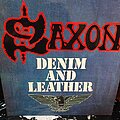 Saxon - Tape / Vinyl / CD / Recording etc - Saxon Denim and leather lp
