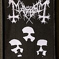 Mayhem - Patch - Mayhem "De Mysteriis Dom Sathanas Faces" Woven Patch