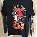 Venom - TShirt or Longsleeve - Venom Cronos in flames shirt