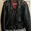 Ramones - Battle Jacket - Ramones Sears D pocket 1960s leather biker jacket size 38