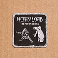 Heavy Load - Patch - Heavy Load - Death or Glory mini silver glitter patch