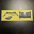 Metallica - Patch - Metallica - 72 seasons. Strip patch. PTPP