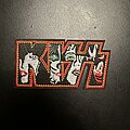 Kiss - Patch - Kiss - logo w masks.