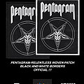 Pentagram - Patch - Pentagram Relentless Woven Patch