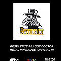 Pestilence - Pin / Badge - Pestilence Plague Doctor Metal Pin Badge