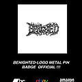 Benighted - Pin / Badge - Benighted Logo Metal Pin Badge