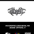 Psycroptic - Pin / Badge - Psycroptic Logo Metal Pin Badge
