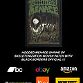 Hooded Menace - Patch - Hooded Menace Shrine of Skeletonization Woven Patch