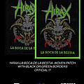 Hirax - Patch - Hirax La Boca De La Bestia Woven Patch