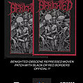 Benighted - Patch - Benighted Obscene Repressed Woven Patch