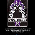 In Solitude - Patch - In Solitude Coffin Woven Patch