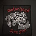 Motörhead - Patch - Motörhead Iron Fist