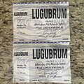 Lugubrum - Other Collectable - Lugubrum Ticket Stubs London 2005