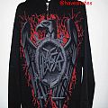 Slayer - Hooded Top / Sweater - slayer zip hoodie - eagle allover