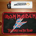Iron Maiden - Patch - iron maiden ´the beast on the road` patch
