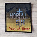 Mortal Sin - Patch - Mortal Sin - Face of Despair (Black Border)