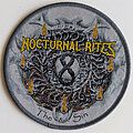 Nocturnal Rites - Patch - Nocturnal Rites - The 8th Sin patch | grey border