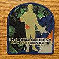 Internal Bleeding - Patch - Internal Bleeding Driven to Conquer woven patch