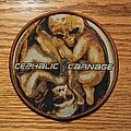 Cephalic Carnage - Patch - Cephalic Carnage Xenosapien woven patch