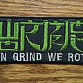 Wormrot - Patch - Wormrot- In Grind We Rot embroidered patch
