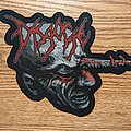 Disgorge - Patch - Disgorge Cranial Impalement oversized woven patch