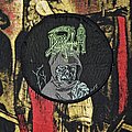 Death - Patch - Death Leprosy Blue Face Version - Black Border