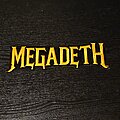 Megadeth - Patch - Megadeth Logo Back Patch