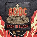 AC/DC - Patch - AC/DC Back In Black Hells Bells - Black Border