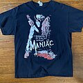 MANIAC - TShirt or Longsleeve - Maniac white logo L