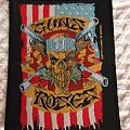 Guns N&#039; Roses - Patch - Guns n' Roses - Skull n' Flag Patch